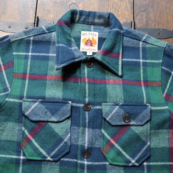 KIEL JAMES PATRICK MENS WOOL SHIRT - Picture 3 of 8